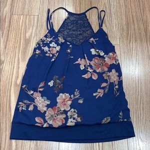 Floral tank top